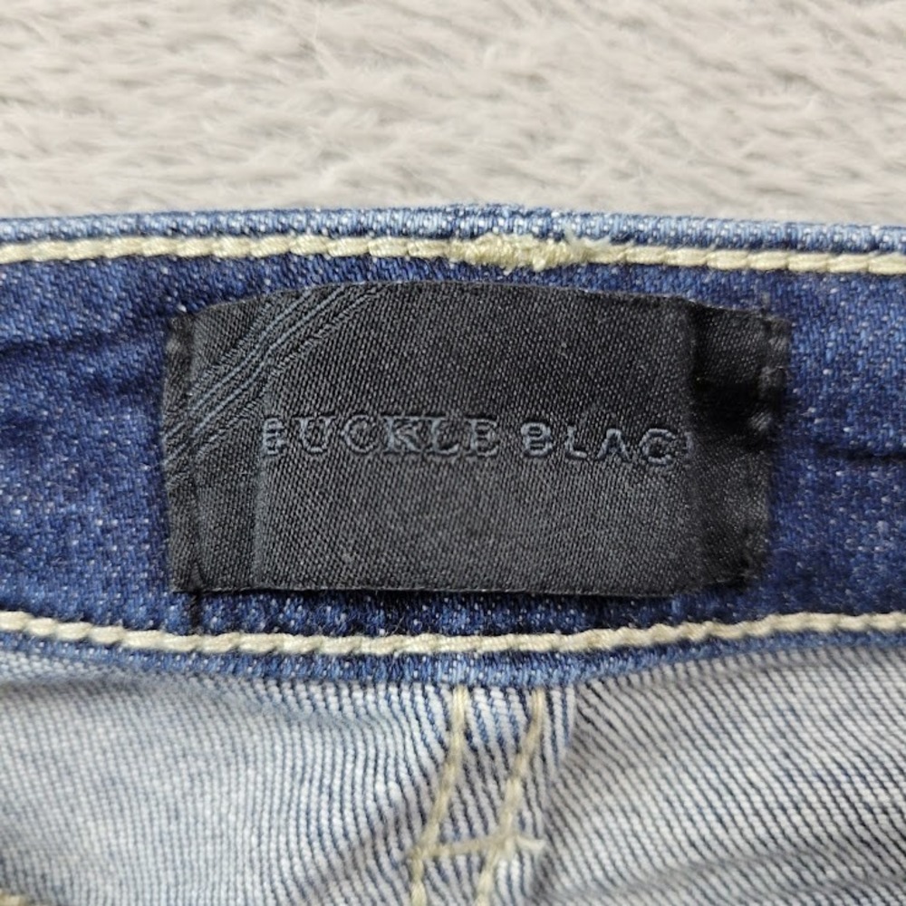 Buckle Women's Skinny Jeans - Blue - Picture 9 of 13